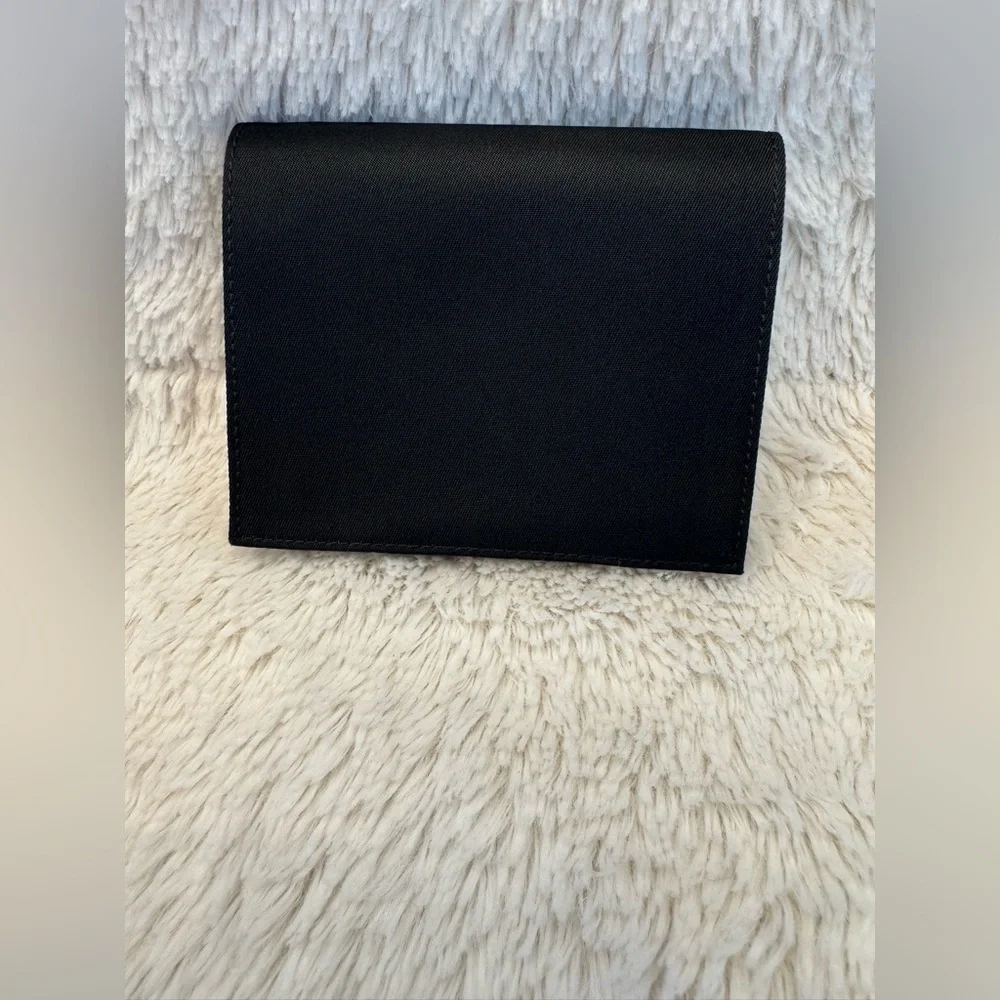 EUC PRADA Vintage Unisex Nylon Compact Wallet & Key Holder